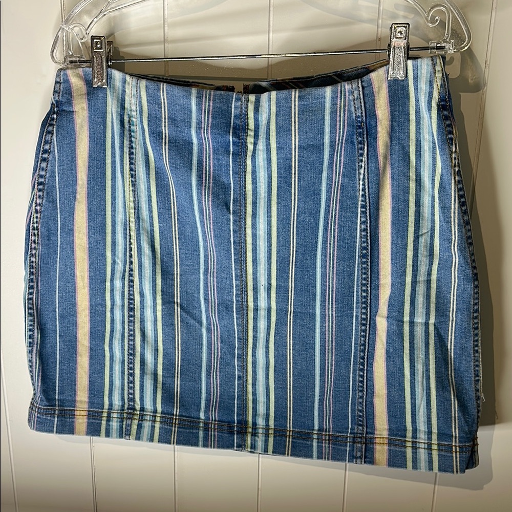 Wild Fable Multicolor Striped Pencil Skirt